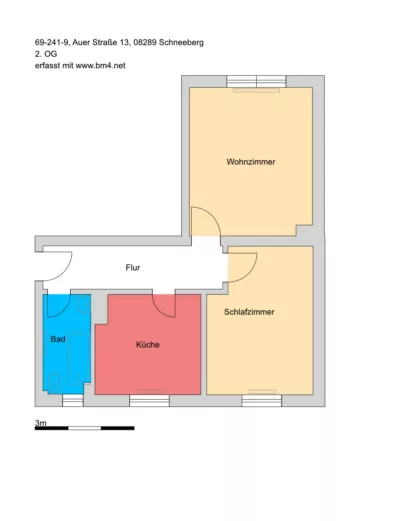 Auer Straße 13, 08289 Schneeberg, 08289 Schneeberg, Etagenwohnung